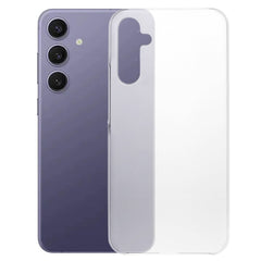 Coque rigide en polycarbonate givré minimaliste pour Samsung Galaxy S25 FE 