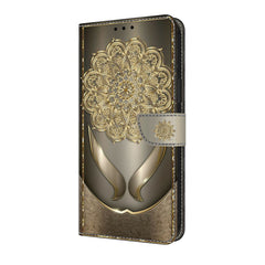For Samsung Galaxy S25 Edge Wallet Case Pattern Printing PU Leather Flip Stand Phone Cover