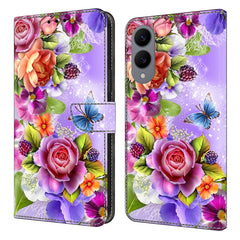 For Samsung Galaxy S25 Edge Wallet Case Pattern Printing PU Leather Flip Stand Phone Cover