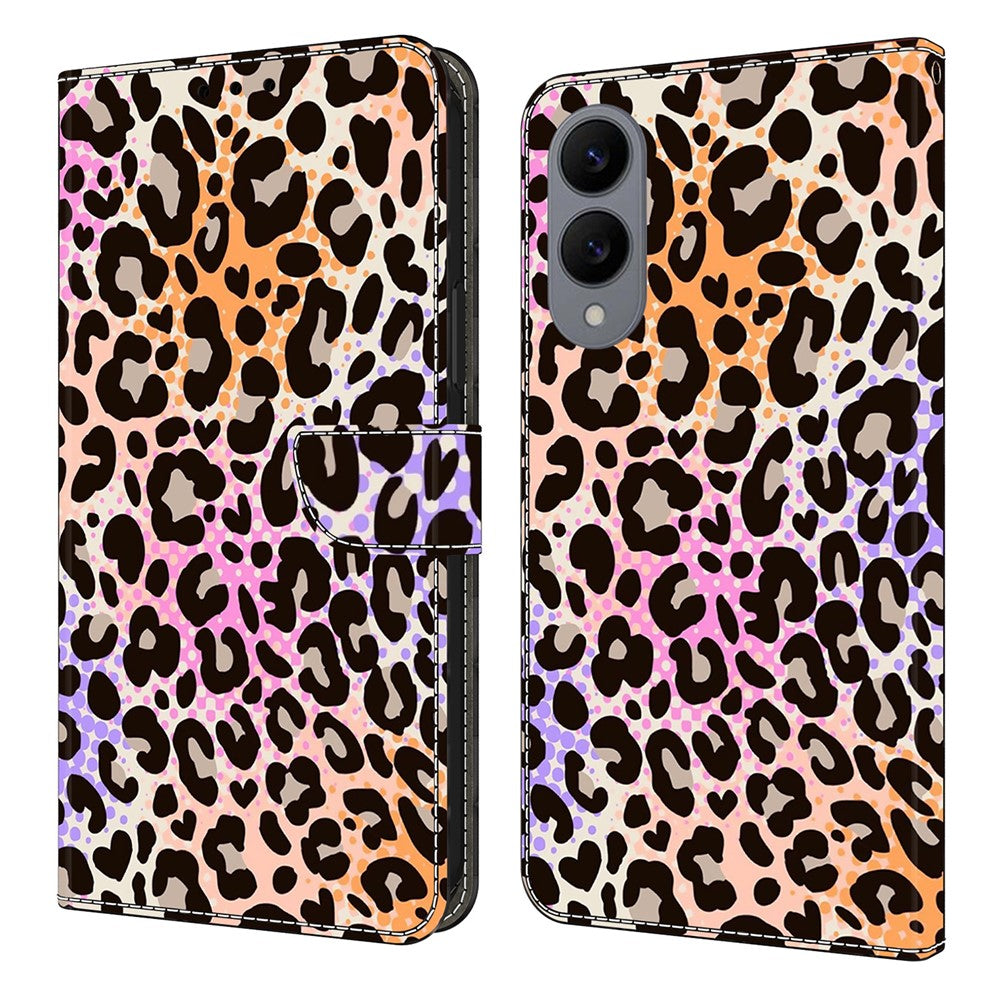 For Samsung Galaxy S25 Edge Wallet Case Pattern Printing PU Leather Flip Stand Phone Cover