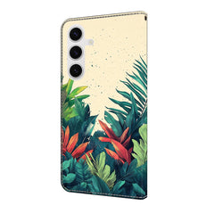 Für Samsung Galaxy S25 Wallet Case Musterdruck PU Leder Flip Stand Telefonabdeckung 