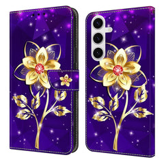 Für Samsung Galaxy S25 Wallet Case Musterdruck PU Leder Flip Stand Telefonabdeckung 