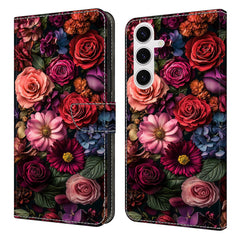 Für Samsung Galaxy S25 Wallet Case Musterdruck PU Leder Flip Stand Telefonabdeckung 