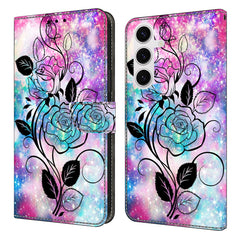 Für Samsung Galaxy S25 Wallet Case Musterdruck PU Leder Flip Stand Telefonabdeckung 