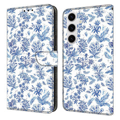 For Samsung Galaxy S25+ Wallet Case Pattern Printing PU Leather Flip Stand Phone Cover
