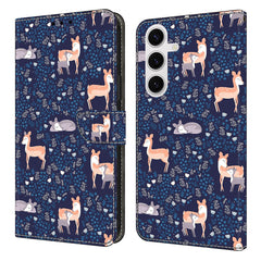 For Samsung Galaxy S25+ Wallet Case Pattern Printing PU Leather Flip Stand Phone Cover