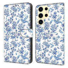 Für Samsung Galaxy S25 Ultra Wallet Case Musterdruck PU Leder Flip Stand Telefonabdeckung 