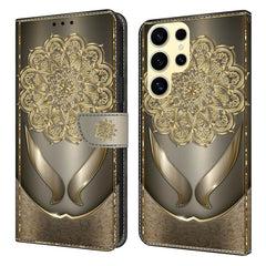Für Samsung Galaxy S25 Ultra Wallet Case Musterdruck PU Leder Flip Stand Telefonabdeckung 