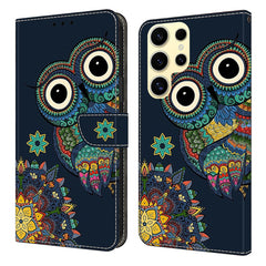 Für Samsung Galaxy S25 Ultra Wallet Case Musterdruck PU Leder Flip Stand Telefonabdeckung 