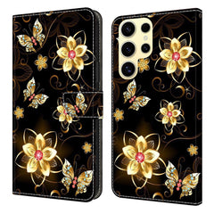 Für Samsung Galaxy S25 Ultra Wallet Case Musterdruck PU Leder Flip Stand Telefonabdeckung 