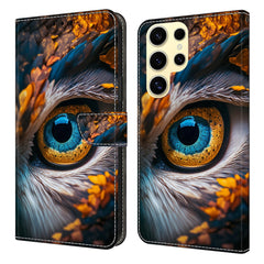 Für Samsung Galaxy S25 Ultra Wallet Case Musterdruck PU Leder Flip Stand Telefonabdeckung 