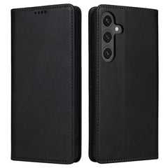 Étui portefeuille en cuir PU avec blocage RFID pour Samsung Galaxy S25 FE 