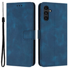 Étui portefeuille en cuir de couleur unie pour Samsung Galaxy S25 FE