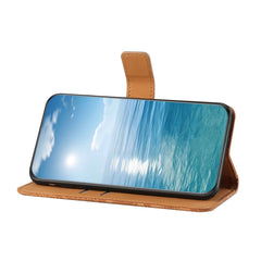 Étui portefeuille en cuir avec sangle pour Samsung Galaxy S25 FE, style ethnique 