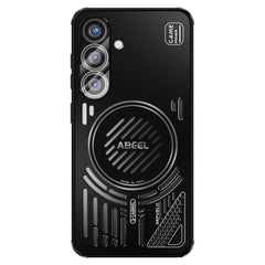 ABEEL For Samsung Galaxy S25 Magnetic Case Aluminium Alloy + PC + TPU Hollow Heat Dissipation Phone Cover