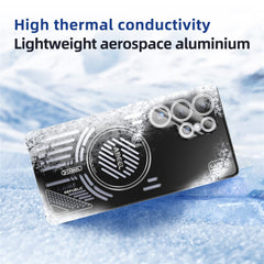 ABEEL For Samsung Galaxy S25 Ultra Magnetic Case Aluminium Alloy + PC + TPU Hollow Heat Dissipation Phone Cover