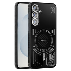 ABEEL For Samsung Galaxy S25+ Magnetic Case Aluminium Alloy + PC + TPU Hollow Heat Dissipation Phone Cover