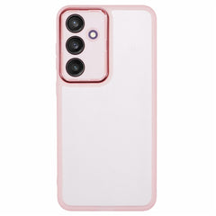 Coque pour Samsung Galaxy S25 FE avec cadre photo galvanisé en TPU 