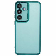 Coque pour Samsung Galaxy S25 FE avec cadre photo galvanisé en TPU 