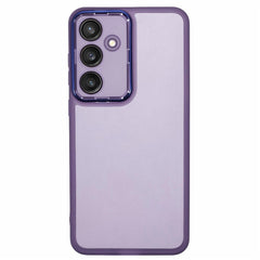 Coque pour Samsung Galaxy S25 FE avec cadre photo galvanisé en TPU 