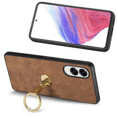 For Samsung Galaxy S25 Edge Case CASENEO D22 Folding Kickstand Retro Leather Back Phone Cover