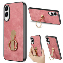 For Samsung Galaxy S25 Edge Case CASENEO D22 Folding Kickstand Retro Leather Back Phone Cover