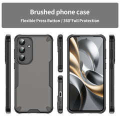 Coque arrière anti-chute en TPU pour Samsung Galaxy S25 FE, série WANLONFENG MFFJ, avec film protecteur d'écran 