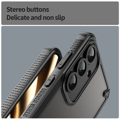Coque arrière anti-chute en TPU pour Samsung Galaxy S25 FE, série WANLONFENG MFFJ, avec film protecteur d'écran 