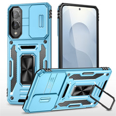 For Samsung Galaxy S25 Edge Case Kickstand Slide Lens Lid PC + TPU Drop