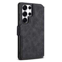 DENIOR B06 For Samsung Galaxy S25 Ultra Case Magnetic Detachable Wallet Stand Leather + TPU Phone Cover