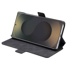 DENIOR B07 For Samsung Galaxy S24 Ultra Case Leather + PC Magnetic Detachable Wallet Phone Cover