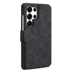DENIOR B07 For Samsung Galaxy S25 Ultra Case Leather + PC Magnetic Detachable Wallet Phone Cover