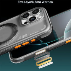 TORRAS Ostand Q3 Air Series For iPhone 16 Pro Max Magnetic Case Rotation Kickstand TPU PC Phone Cover