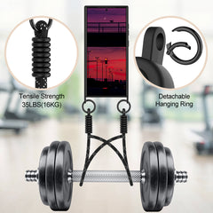 For Samsung Galaxy S23 Ultra Liquid Silicone Case  Phone Back Cover with Card Holder and Short Strap