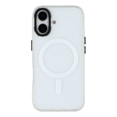 For iPhone 16 Case Compatible with MagSafe Skin-Touch PC + TPU Phone Cover