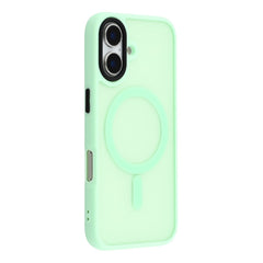 For iPhone 16 Case Compatible with MagSafe Skin-Touch PC + TPU Phone Cover