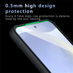 For Samsung Galaxy S25 Case Compatible with MagSafe TPU + PC Matte Skin Touch Phone Cover