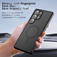 For Samsung Galaxy S22 Ultra 5G Case Compatible with MagSafe TPU + PC Matte Skin Touch Phone Cover