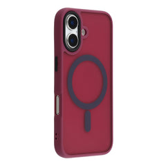 For iPhone 16 Plus Case Compatible with MagSafe Skin-Touch PC + TPU Phone Cover