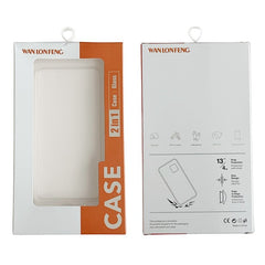 For Samsung Galaxy S25 Edge Magnetic Case WANLONFENG DJ Series PC TPU Phone Cover with 2Pcs Tempered Glass Film