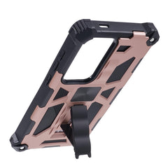 Für Samsung Galaxy S25 Ultra Handyhülle Kickstand Fallschutz PC + TPU Rückseite 