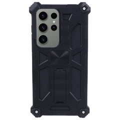 Für Samsung Galaxy S25 Ultra Handyhülle Kickstand Fallschutz PC + TPU Rückseite 