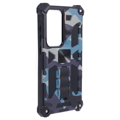 Coque de protection militaire en polycarbonate et TPU pour Samsung Galaxy S25 Ultra, motif camouflage 