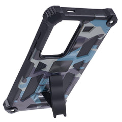 Coque de protection militaire en polycarbonate et TPU pour Samsung Galaxy S25 Ultra, motif camouflage 