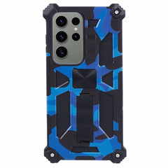 Coque de protection militaire en polycarbonate et TPU pour Samsung Galaxy S25 Ultra, motif camouflage 