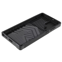 For Samsung Galaxy S25 Ultra Case Kickstand Slide Lens Lid PC + TPU Phone Cover with Card Slot