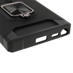 For Samsung Galaxy S25 Ultra Case Kickstand Slide Lens Lid PC + TPU Phone Cover with Card Slot