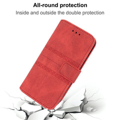 For Samsung Galaxy S25 FE Case Wallet Skin-Touch Leather Imprinted Phone Cover with Wrist Strap