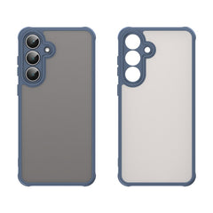 For Samsung Galaxy S25 FE Case Drop Proof Airbags Frosted Translucent PC + TPU Phone Back Cover