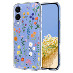 For Samsung Galaxy S25 Edge Case Butterfly Floral Pattern Printing TPU Phone Back Cover